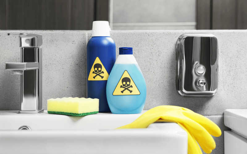 Harsh Chemical Drain Cleaners