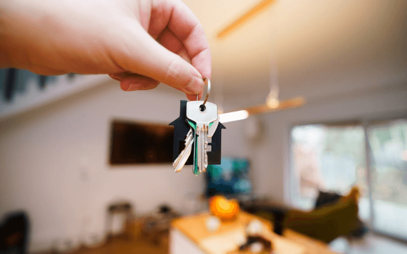 House keys for new rental after pre-tenancy checks