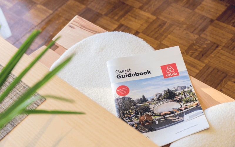 Airbnb guest guidebook
