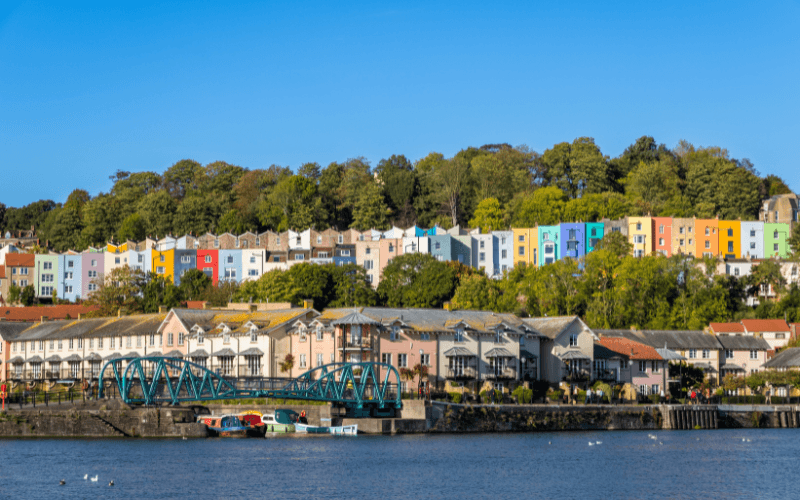 Bristol cityscape - Bristol has numerous old buildings and drainage systems making a drain survey a wise investment